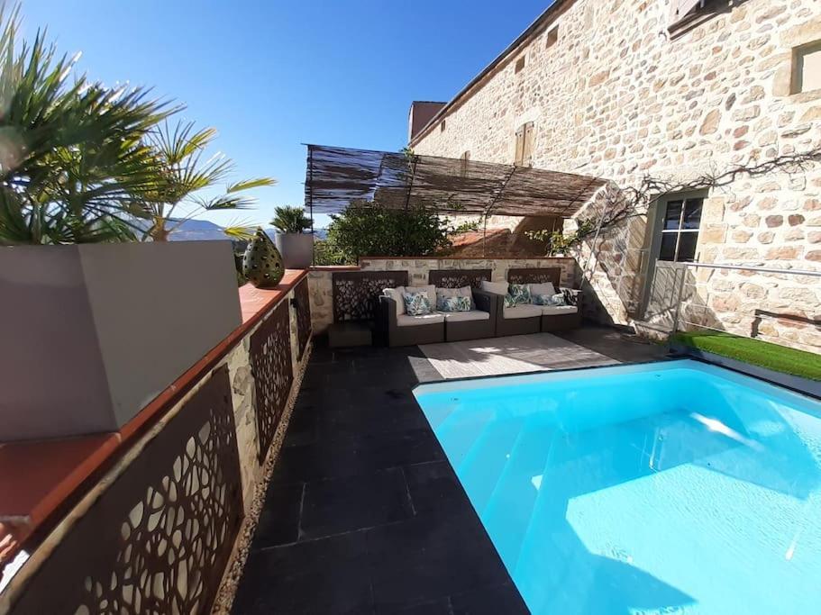 Appartamento Les Pierres Blondes Montpeyroux  Esterno foto