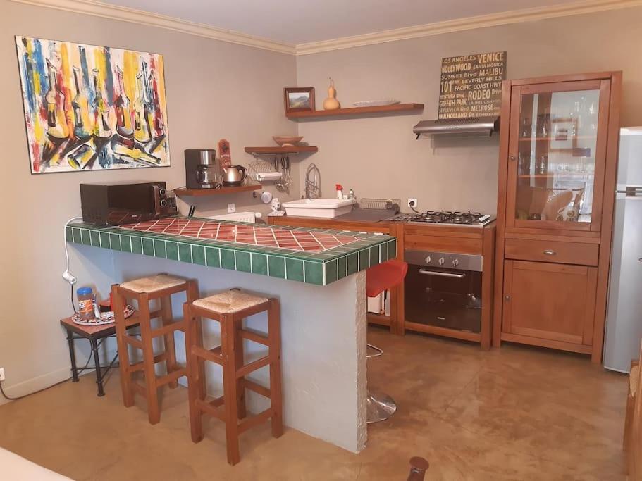 Appartamento Les Pierres Blondes Montpeyroux  Esterno foto